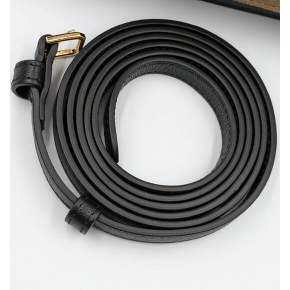 Burberry Madison Check Canvas Leather Shoulder Bag Black 8084026 - Picture 12 of 14